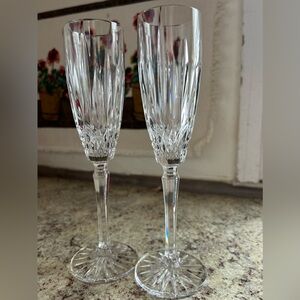 Vintage Mikasa Old Dublin champagne flutes